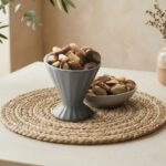 Extra-large premium whole Brazil nuts by Oasis Dry Fruits, known for their smooth texture and rich, creamy flavor.