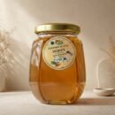 Clear and liquid Acacia Honey, prized for its mild sweetness and low crystallization rate.