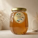 Clear and liquid Acacia Honey, prized for its mild sweetness and low crystallization rate.