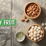 Premium high protein dry fruits including almonds, walnuts, and fox nuts makhana.