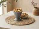 Chile walnut without shell kernels in a grey ceramic cup by Oasis Dry Fruits.